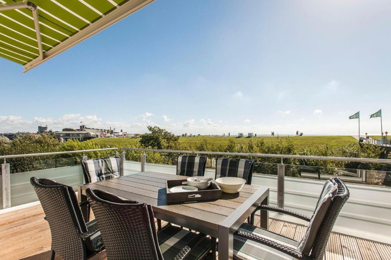 Haus Deichkieker Apartment 2 1 Grothus Büsum Exteriér fotografie